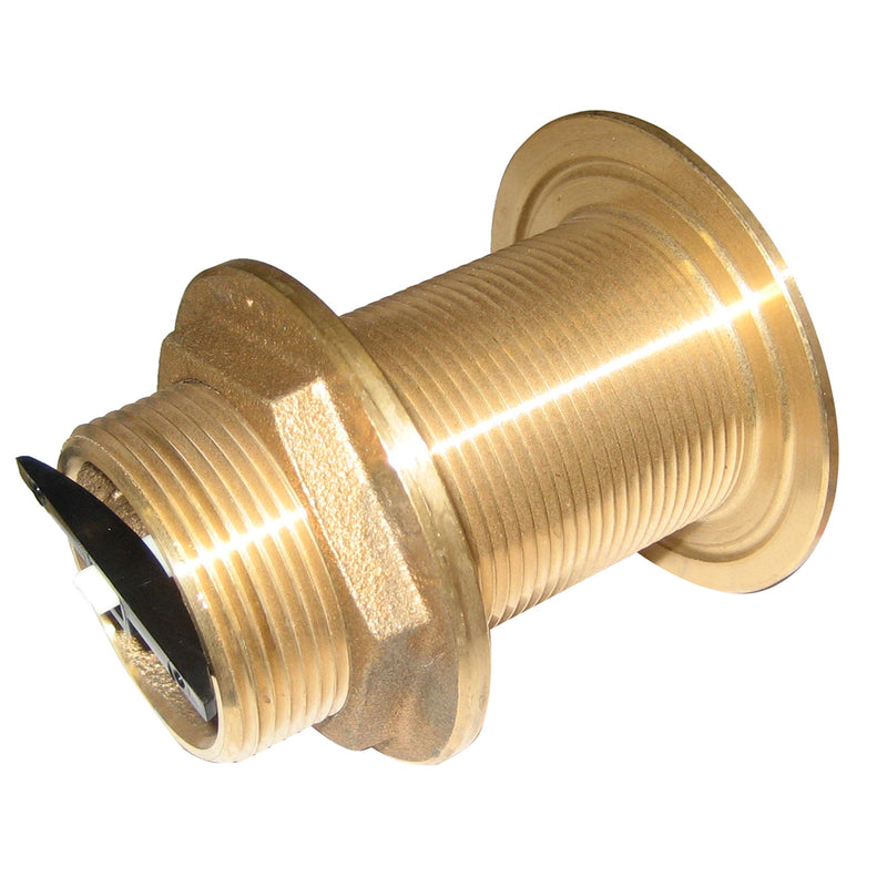 Perko 1-1/2" Thru-Hull Fitting w/Pipe Thread Bronze MADE IN THE USA [0322DP8PLB] - Mealey Marine