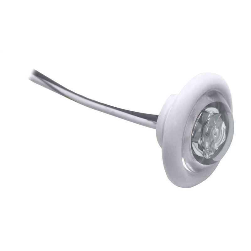 Innovative Lighting LED Bulkhead/Livewell Light "The Shortie" White LED w/ White Grommet [011-5540-7] - Mealey Marine