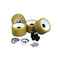 C.E. Smith Ribbed Roller Replacement Kit - 4 Pack - Gold [29310] - Mealey Marine