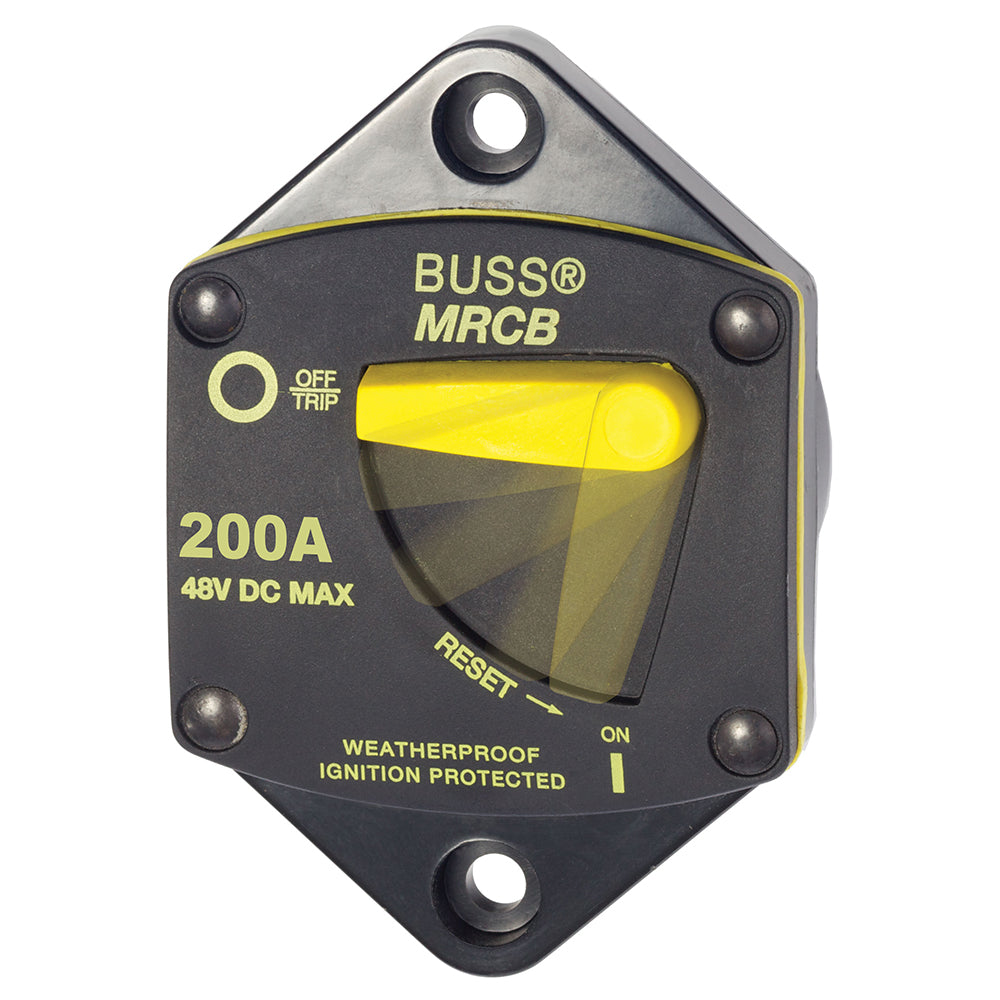 Blue Sea 7049 200 Amp Panel Mount 187 Series Circuit Breaker [7049] - Mealey Marine