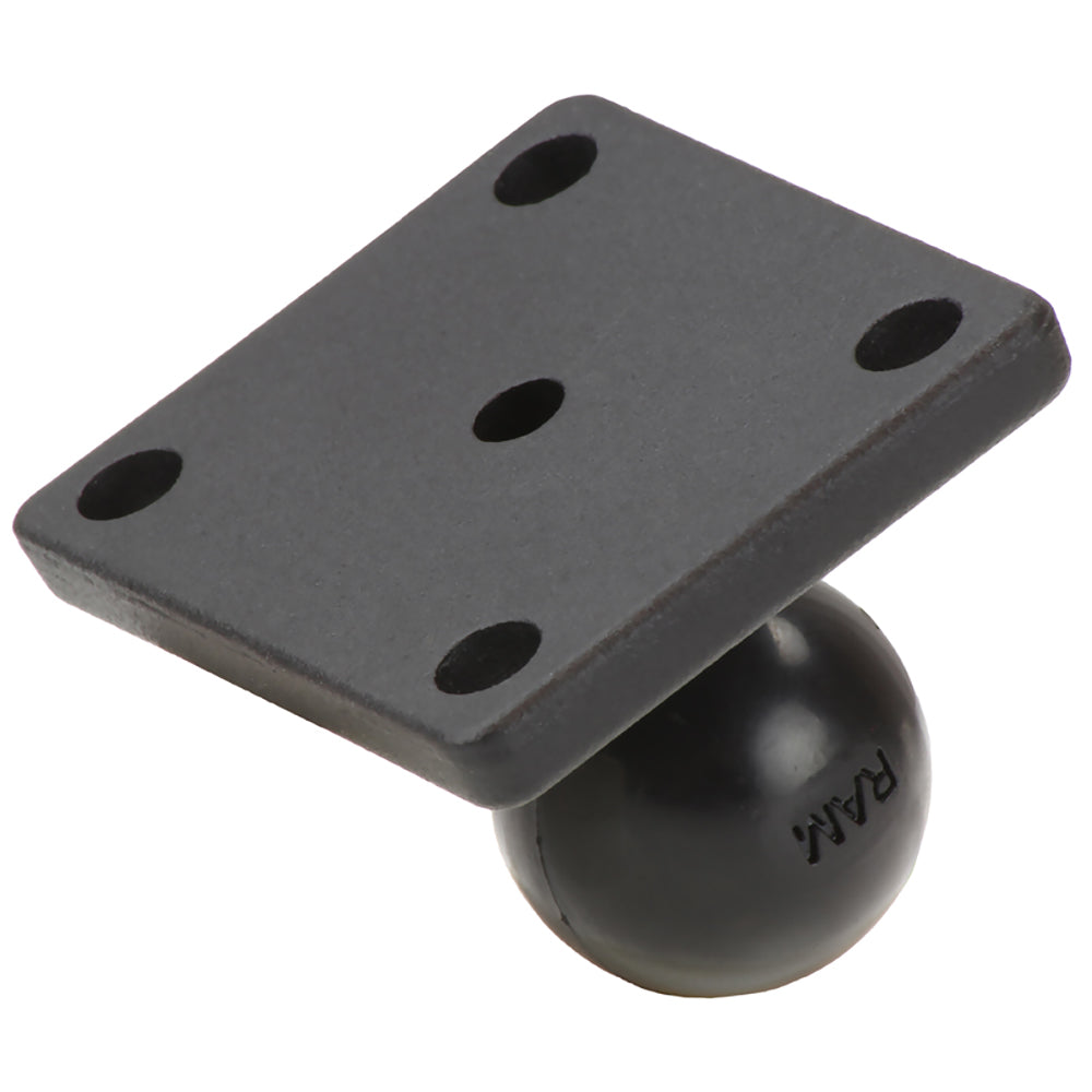 RAM Mount Square 2" x 1.7" Base w/1" Ball [RAM-B-347U] - Mealey Marine