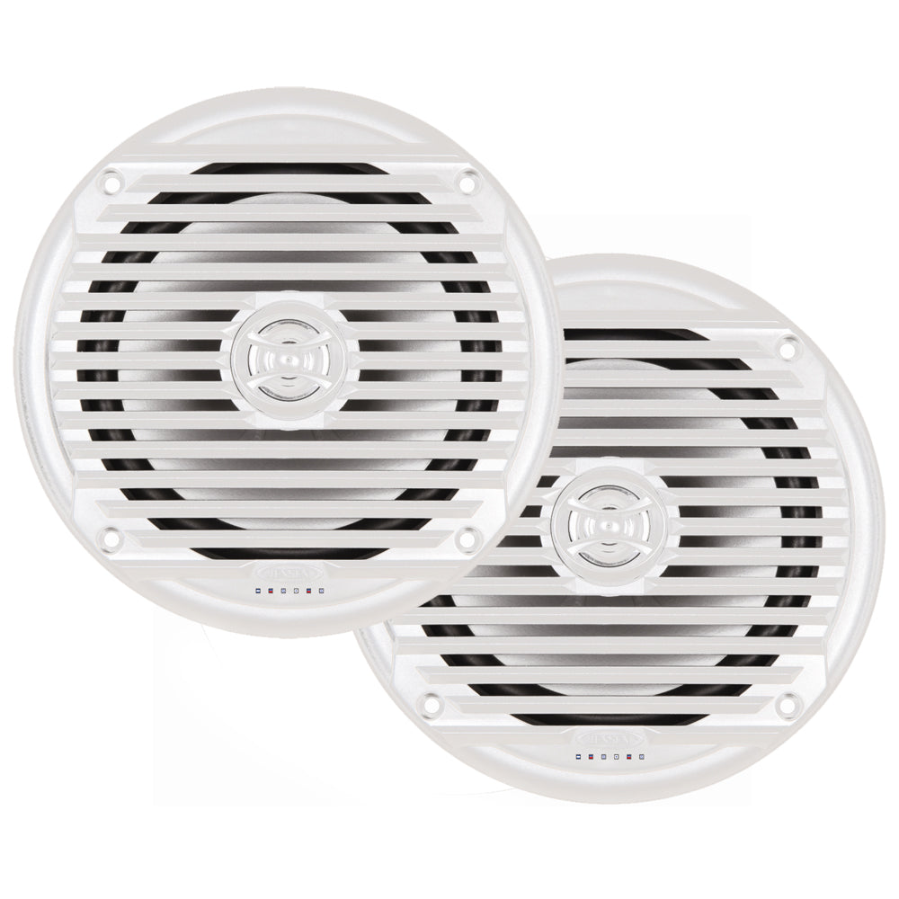 JENSEN MS6007WR 6.5" Coaxial Marine Speaker - (Pair) White [MS6007WR] - Mealey Marine