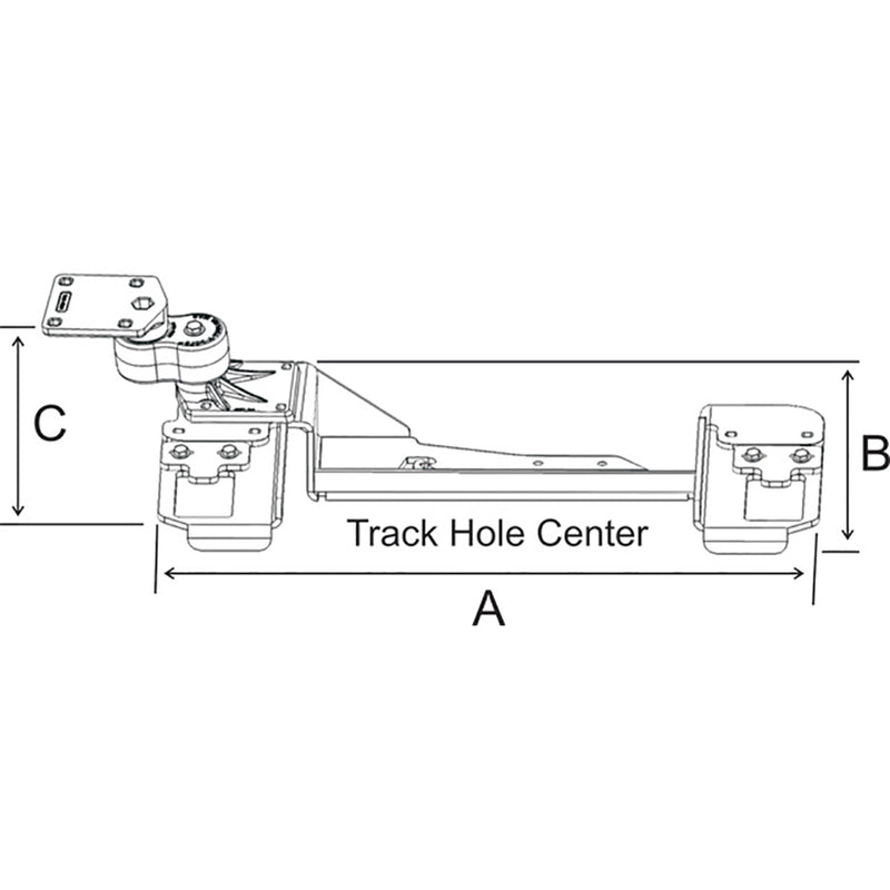 RAM Mount No Drill Vehicle Base f/Chevy Impala Police [RAM-VB-182] - Mealey Marine