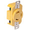 Marinco 305CRR 30A Receptacle - Yellow - 125V [305CRR] - Mealey Marine