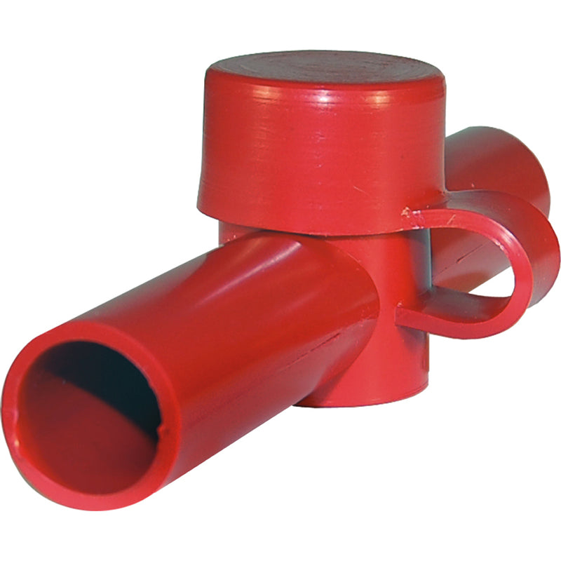 Blue Sea 4003 Cable Cap Dual Entry - Red [4003] - Mealey Marine