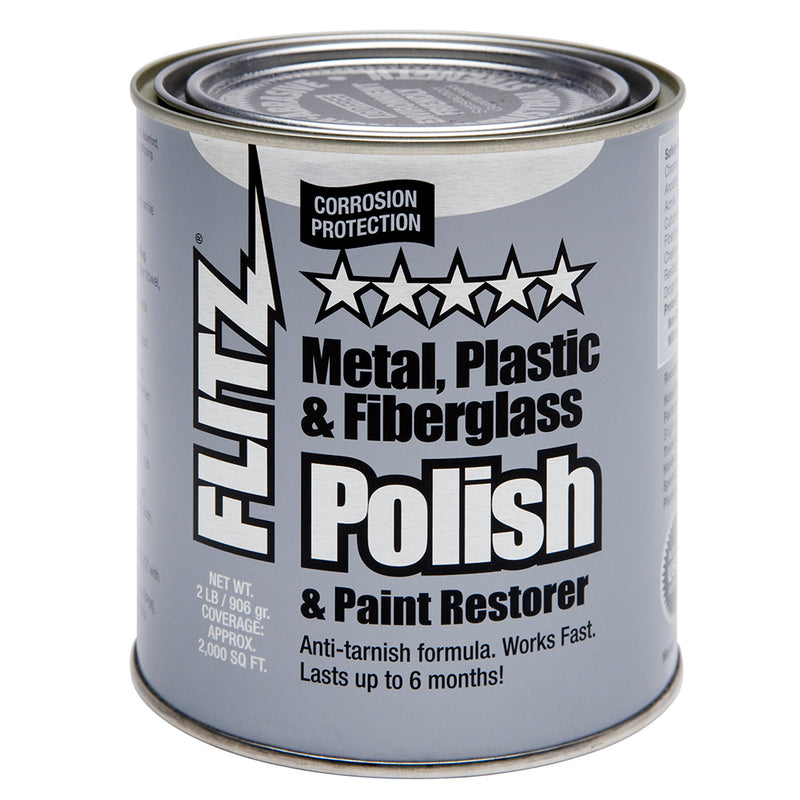 Flitz Polish - Paste - 2.0 lb. Quart Can [CA 03518-6] - Mealey Marine