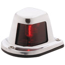 Attwood 1-Mile Deck Mount, Red Sidelight - 12V - Stainless Steel Housing [66319R7] - Mealey Marine