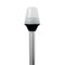 Attwood Frosted Globe All-Around Pole Light w/2-Pin Locking Collar Pole - 12V - 36" [5110-36-7] - Mealey Marine
