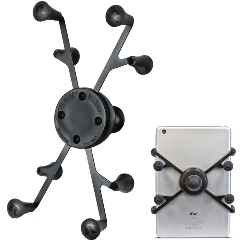 RAM Mount X-Grip Universal Tablet Holder w/1" Ball [RAM-HOL-UN8BU] - Mealey Marine