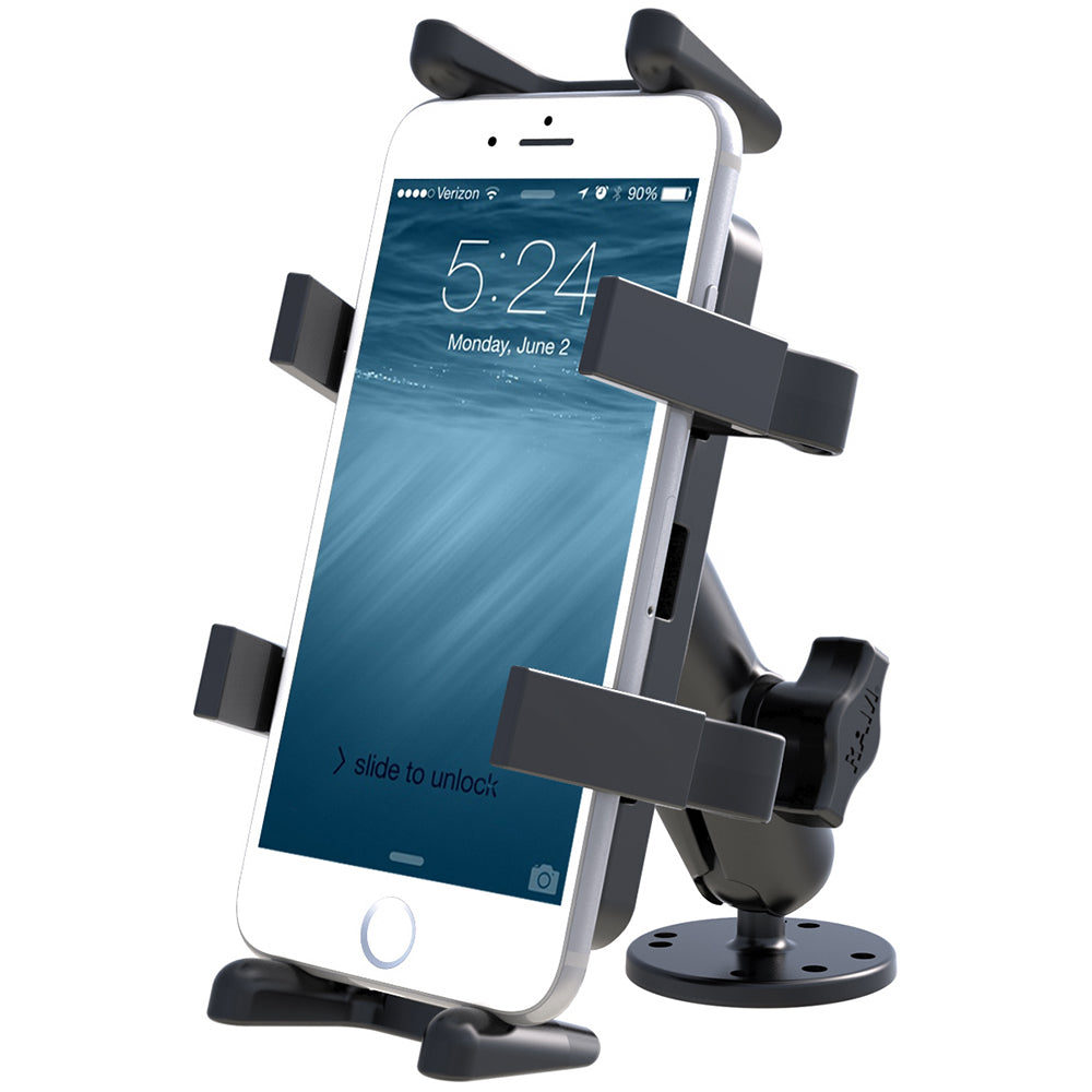 RAM Mount Universal Finger Grip Holder Surface Mount [RAM-B-138-UN4] - Mealey Marine