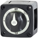 Blue Sea 6007200 Battery Switch Mini - 4 Position - Black [6007200] - Mealey Marine