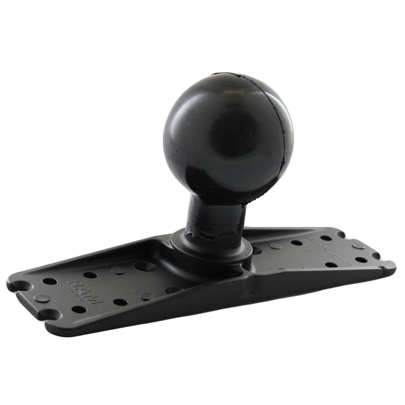 RAM Mount Base 11" x 3" w/3-3/8" Ball [RAM-E-111BU] - Mealey Marine