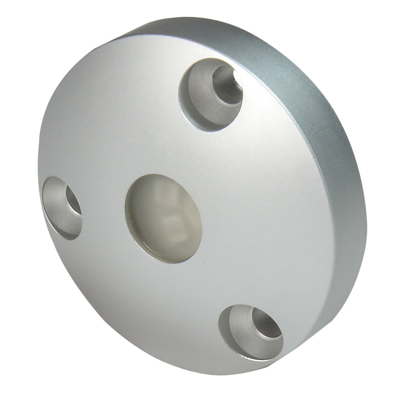 Lumitec High Intensity "Anywhere" Light - Brushed Housing - Blue Non-Dimming [101034] - Mealey Marine