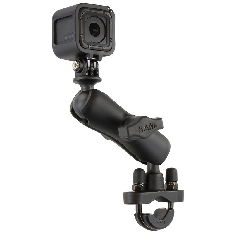 RAM Mount GoPro Hero Adapter Handlebar Rail Mount [RAM-B-149Z-GOP1U] - Mealey Marine