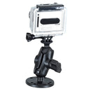 RAM Mount GoPro Hero Short Arm Flat Surface Mount [RAM-B-138-A-GOP1U] - Mealey Marine