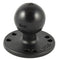 RAM Mount 2.5" Round Base w/0.31-18 Female Thread & 1.5" Ball - AMPs Pattern [RAM-202U-MT1] - Mealey Marine