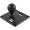 RAM Mount 75mm x 75mm VESA 3.625" Plate w/1.5" Diameter Ball [RAM-2461U] - Mealey Marine