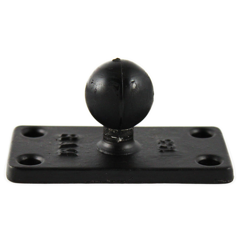 RAM Mount 1.5" x 3" Rectange Base w/1" Ball [RAM-B-202U-153] - Mealey Marine