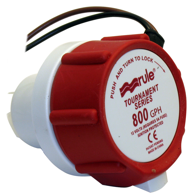 Rule 46DR Replacement Motor Cartridge f/Tournament Series - 800GPM/12V [46DR] - Mealey Marine