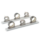 TACO 3-Rod Hanger w/Poly Rack - Polished Stainless Steel [F16-2753-1] - Mealey Marine