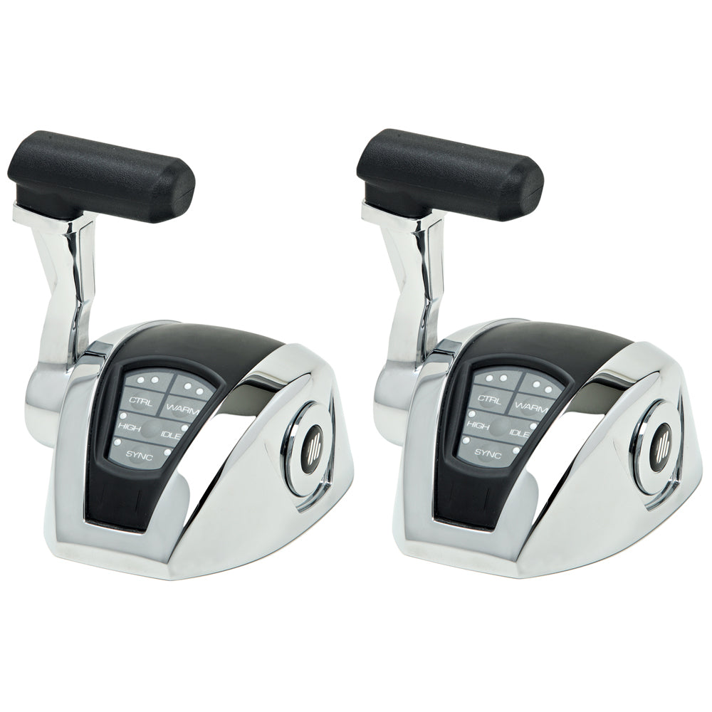 UFlex Power A Electronic Control Package - Single Engine/Dual Station - Electronic Throttle/Electronic Shift [EE12] - Mealey Marine