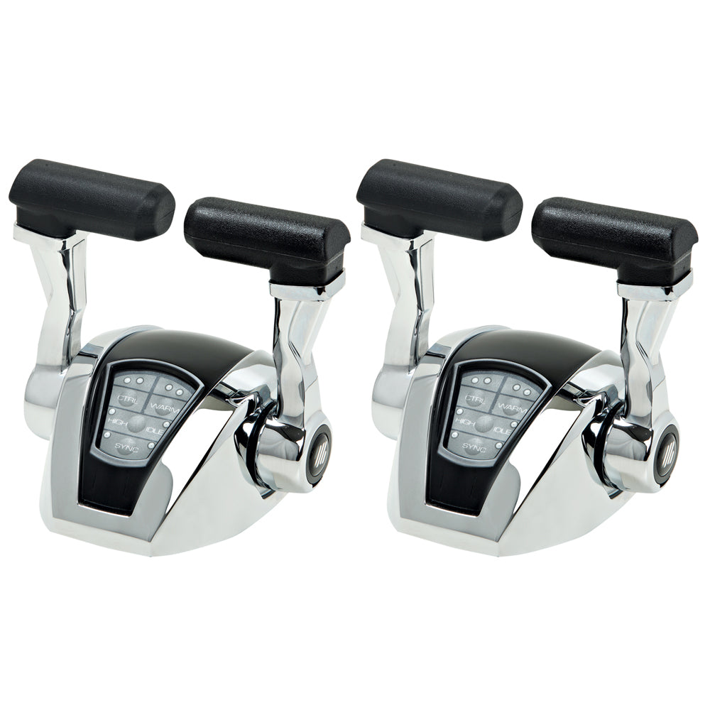 UFlex Power A Electronic Control Package - Dual Engine/Dual Station - Electronic Throttle/Electronic Shift [EE22] - Mealey Marine