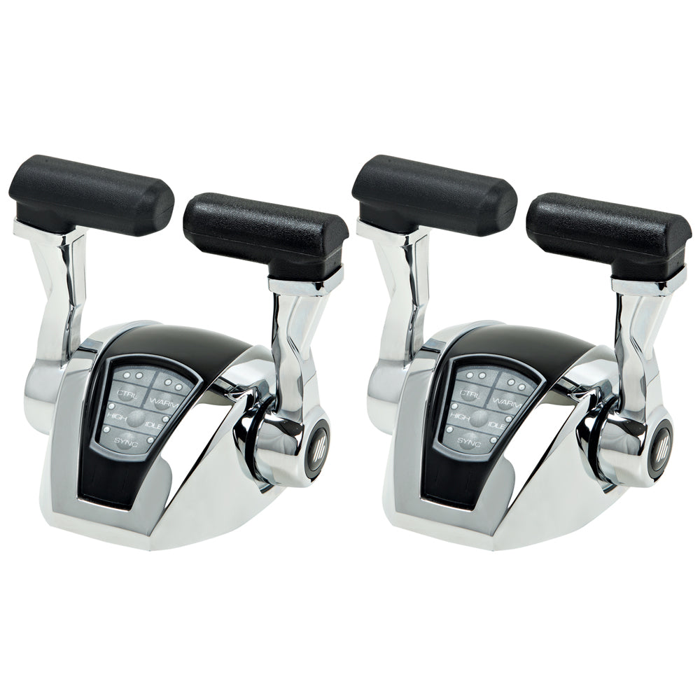 UFlex Power A Electronic Control Package - Dual Engine/Dual Station - Mechanical Throttle/Mechanical Shift [MM22] - Mealey Marine