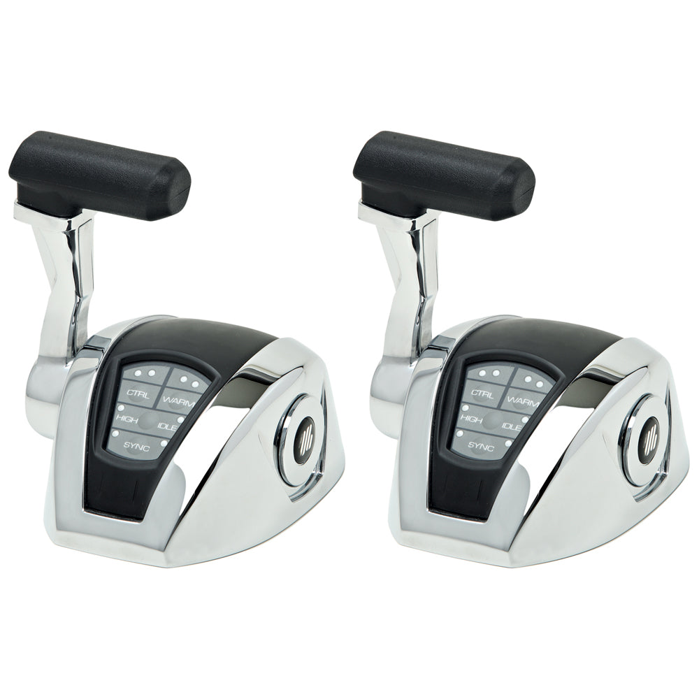 UFlex Power A Electronic Control Package - Single Engine/Dual Station - Mechanical Throttle/Electronic Shift [ME12] - Mealey Marine