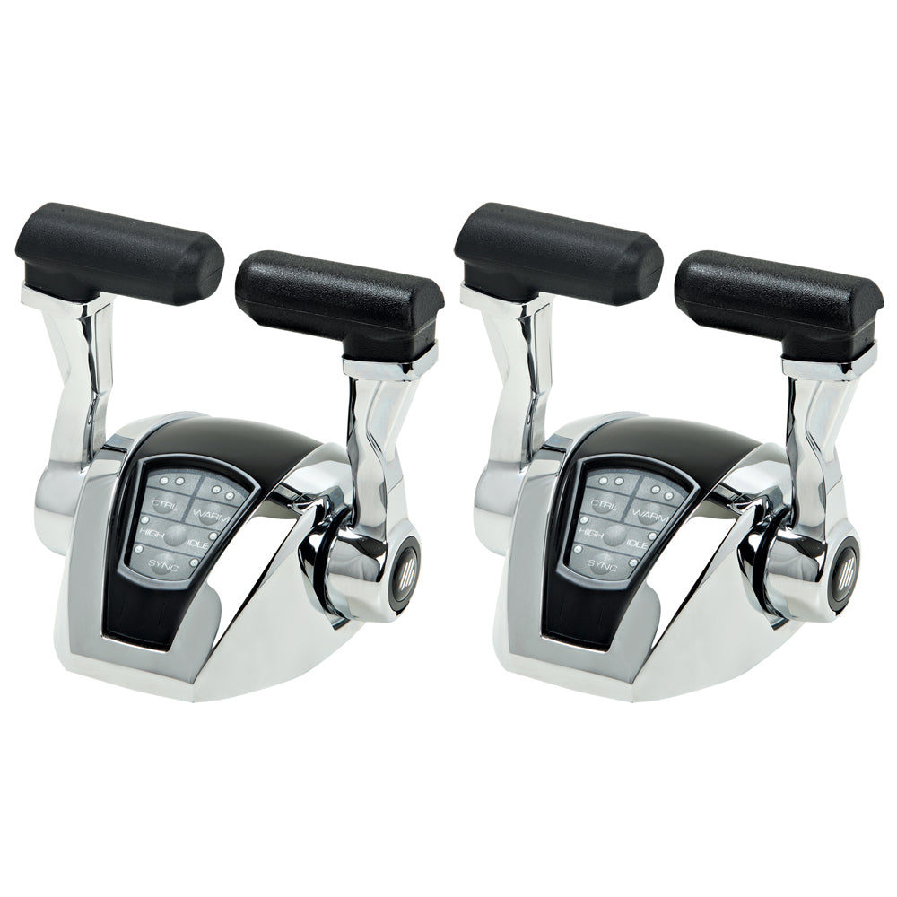 UFlex Power A Electronic Control Package - Dual Engine/Dual Station - Mechanical Throttle/Electronic Shift [ME22] - Mealey Marine