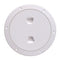 Beckson 6" Smooth Center Screw-Out Deck Plate - White [DP60-W] - Mealey Marine