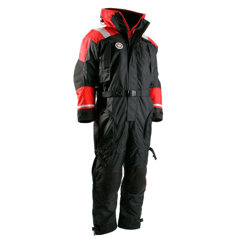 First Watch Anti-Exposure Suit - Black/Red - Medium [AS-1100-RB-M] - Mealey Marine