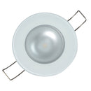 Lumitec Mirage - Flush Mount Down Light - Glass Finish/No Bezel - 2-Color White/Red Dimming [113192] - Mealey Marine