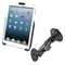 RAM Mount Suction Cup Mount w/Apple iPad mini EZ-ROLL'R Cradle [RAM-B-166-AP14U] - Mealey Marine