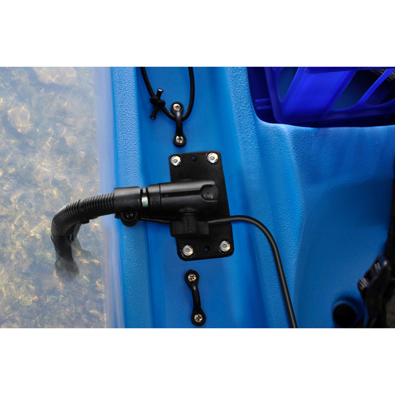 RAM Mount Transducer Arm Mount w/1" Ball Wedge - Compatible w/Scotty/Hobie [RAM-B-316-18-TRA1-354] - Mealey Marine