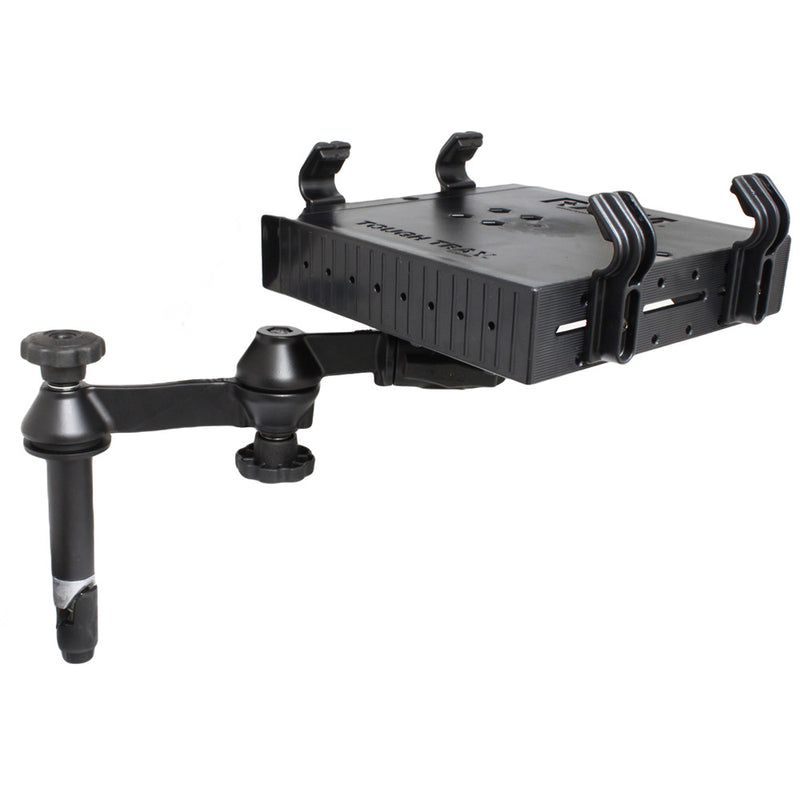 RAM Mount Double Swing Arm w/4" Male Tele-Pole - Laptop Tray [RAM-VP-SW1-4-234-3] - Mealey Marine