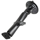 RAM Mount Twist Lock Suction Cup Mount w/Long Double Socket Arm [RAM-B-166U-C] - Mealey Marine