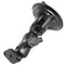 RAM Mount Twist Lock Suction Cup Mount w/Short Arm Diamond Adapter [RAM-B-166U-A] - Mealey Marine