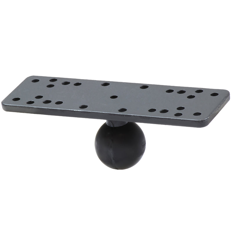 RAM Mount 6.25" x 2" Universal Electronics Base w/1.5" Ball [RAM-111BU] - Mealey Marine