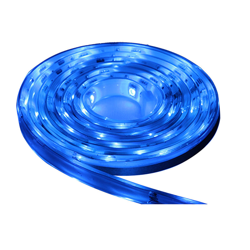 Lunasea Waterproof IP68 LED Strip Lights - Blue - 5M [LLB-453B-01-05] - Mealey Marine
