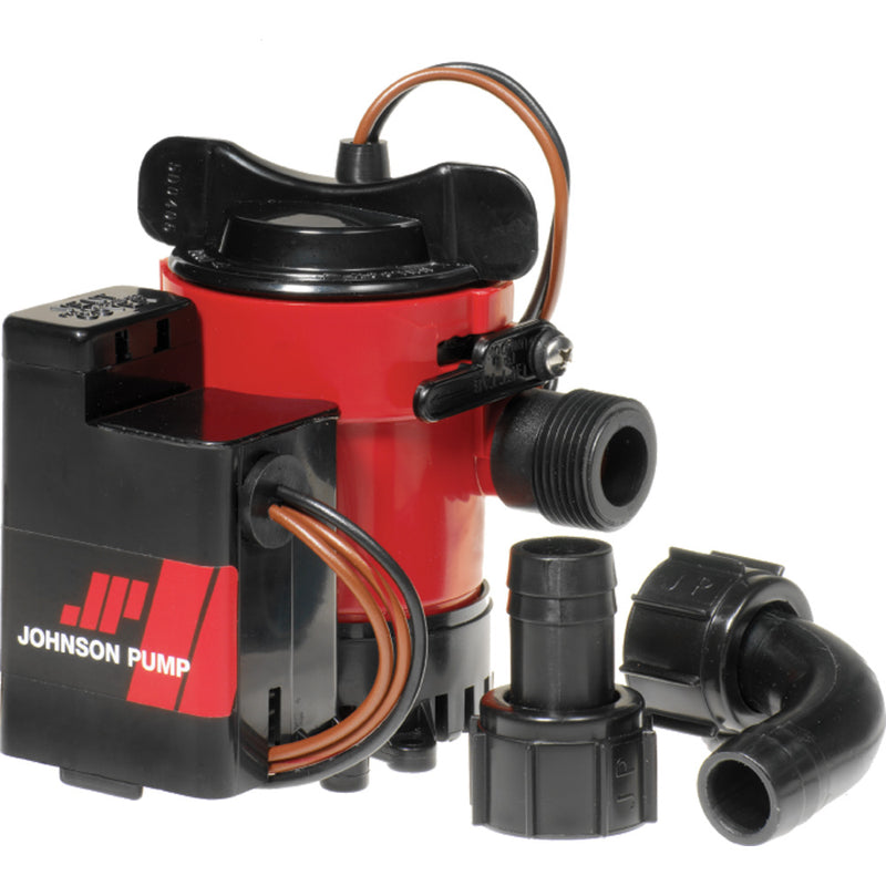 Johnson Pump Cartridge Combo 1000GPH Auto Bilge Pump w/Switch - 12V [05903-00] - Mealey Marine