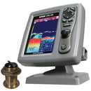 SI-TEX CVS-126 Dual Frequency Color Echo Sounder w/B60 12 Transducer B-60-12-CX [CVS-1266012] - Mealey Marine