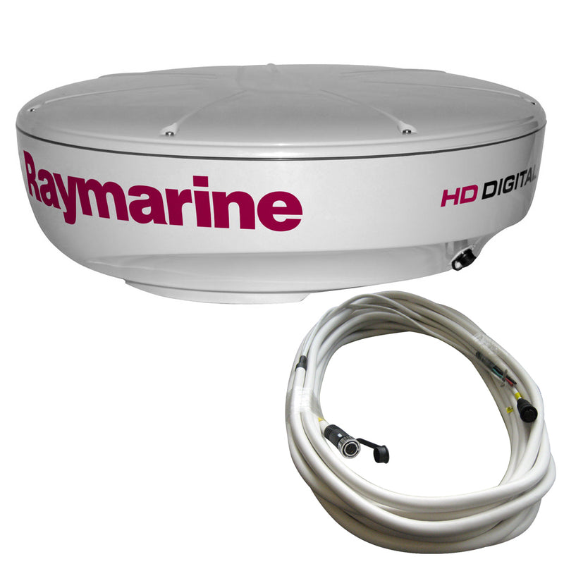 Raymarine RD418HD Hi-Def Digital Radar Dome w/10M Cable [T70168] - Mealey Marine