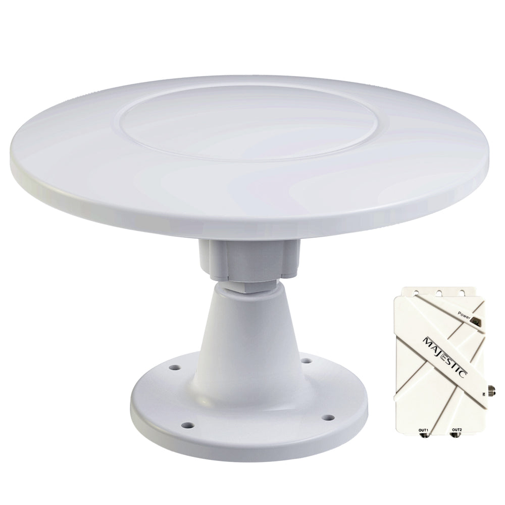 Majestic UFO X Ultra High Gain 30dB Digital TV Antenna - 12V [UFO X] - Mealey Marine