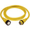 Marinco 50Amp 125/250V Shore Power Cable - 25' - Yellow [6152SPP-25] - Mealey Marine