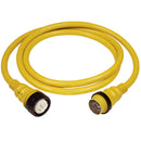 Marinco 50A 125V Shore Power Cable - 50' - Yellow [6153SPP] - Mealey Marine