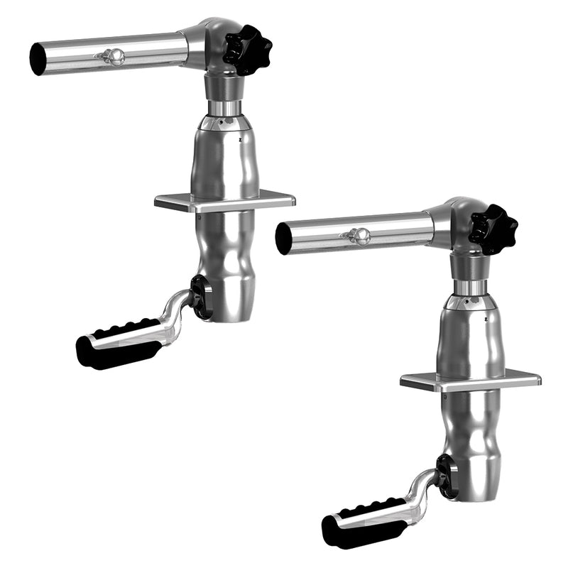 TACO Grand Slam 280 Outrigger Mounts w/Offset Handle [GS-2801] - Mealey Marine