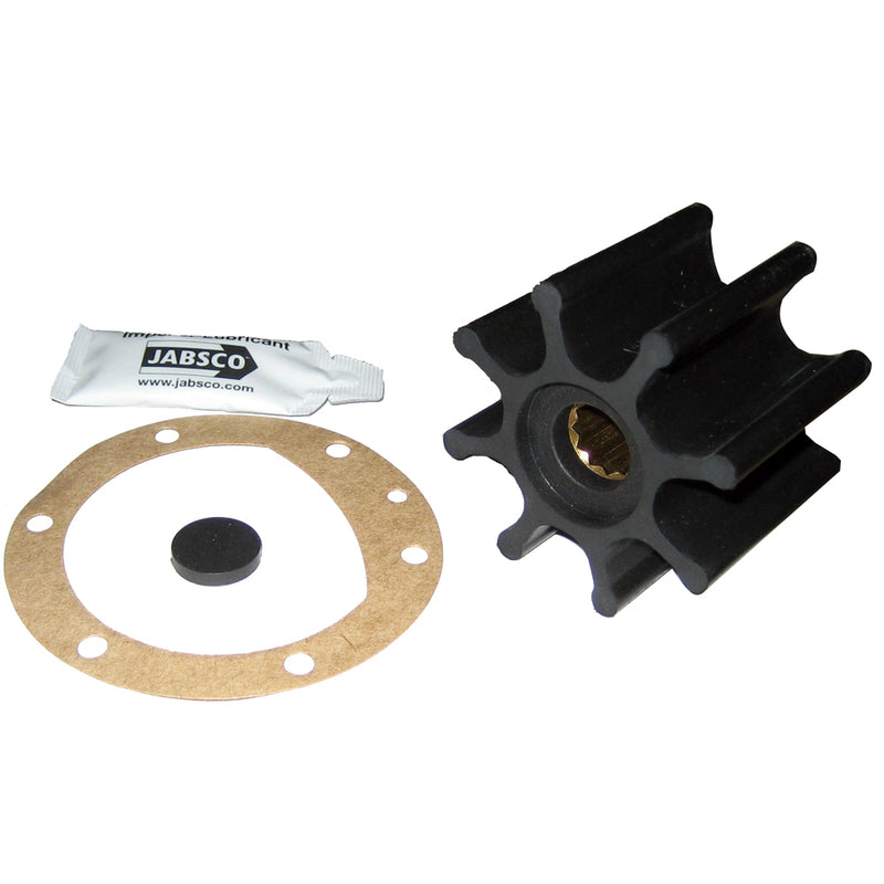 Jabsco Impeller Kit - 8 Blade - Neoprene - 2-9/16" Diameter x 2" W, 5/8" Shaft Diameter [920-0001-P] - Mealey Marine