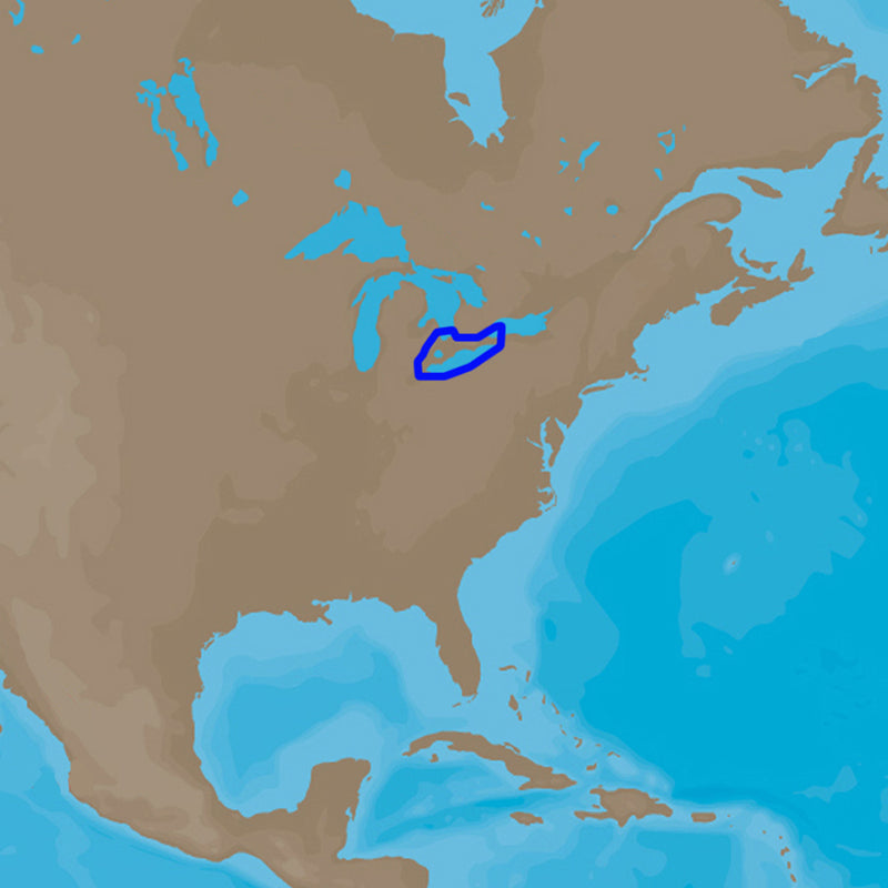 C-MAP  4D NA-D933 Lake Erie and Lake St Clair [NA-D933] - Mealey Marine