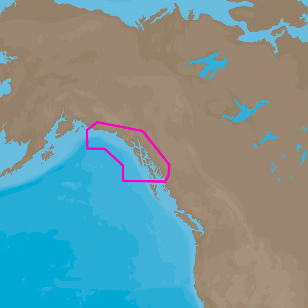 C-MAP  4D NA-D959 Dixon Entrance to Cape St. Elias [NA-D959] - Mealey Marine