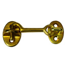 Whitecap Cabin Door Hook - Polished Brass - 2" [S-1401BC] - Mealey Marine
